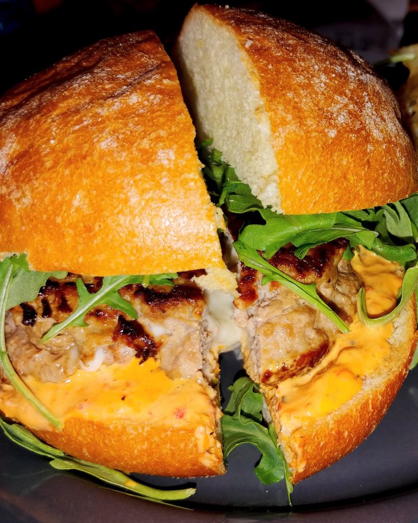 Mozzarella Turkey Burgers Get Forked